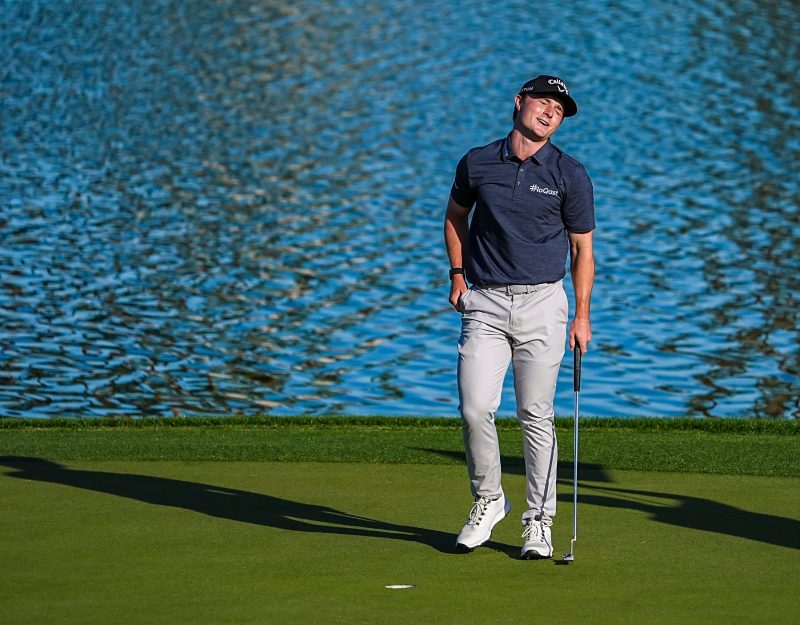 Young golfer, 18, shoots historic round in PGA Tour’s American Express